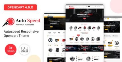 AutoSpeed - Auto Parts and Tools Shop OpenCart Theme