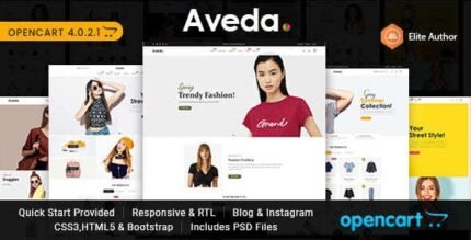 Aveda - Responsive Opencart 4 Theme