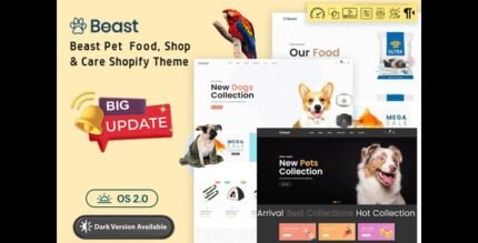 Beast - Pet Store eCommerce Shopify Theme OS 2.0