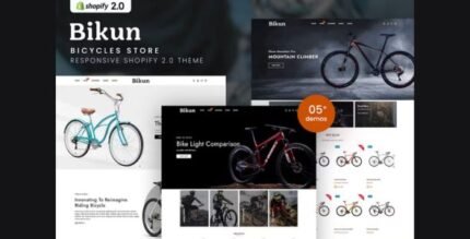 Bikun - Bicycles Store Shopify 2.0 Theme