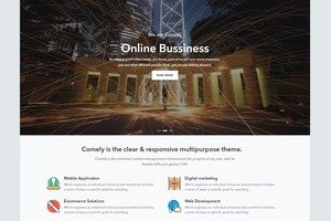 Comely - Responsive Business Drupal Theme
