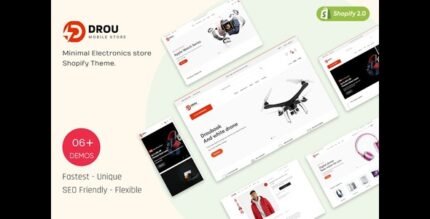 Drou - Electronics Store Shopify 2.0 Theme