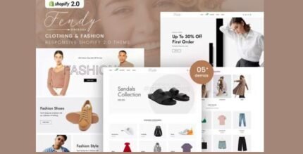 Fendy - Clothing & Fashion Shopify 2.0 Theme