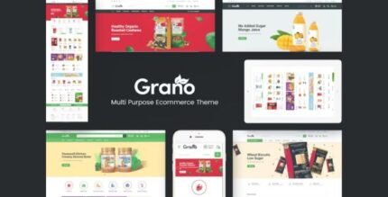 Grano - Organic & Food Responsive Prestashop Theme