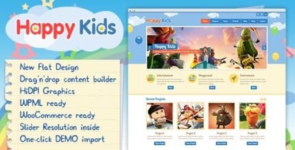 Happy Kids - Children WordPress Theme