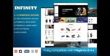 Infinity - Responsive Magento 2 Fashion Store Them