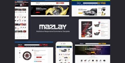 Mazlay - Car Accessories Prestashop Theme