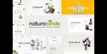 NatureCircle - Organic Responsive Magento Theme