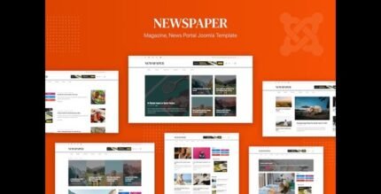 Newspaper - Magazine, News Joomla 4 Template