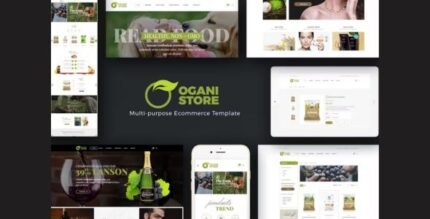 Ogani - Organic, Food, Pet, Alcohol Prestashop