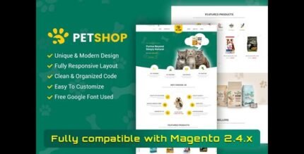 PetShop - Beautiful Responsive Magento 2 Theme