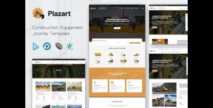 Plazart - Construction Equipment Joomla Template