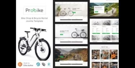 ProBike - Bike Shop, Bike Rental Joomla Template