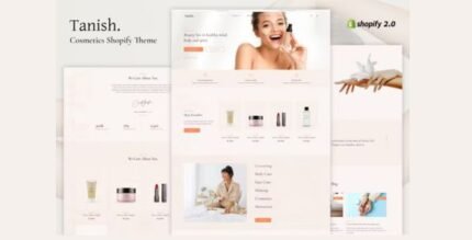 Tanish - Beauty Store Shopify Theme