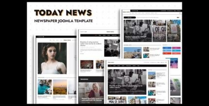 Today News - Newspaper & Magazine Joomla Template